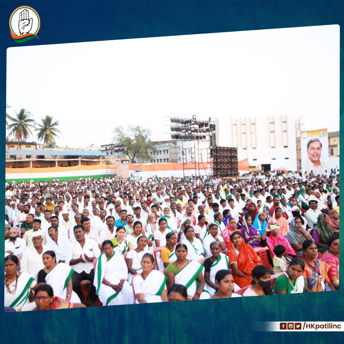 HKPatilINC's tweet photo. ಮಹದಾಯಿ ಯೋಜನೆಯ ಹೆಸರಿನಲ್ಲಿ ಉತ್ತರ ಕರ್ನಾಟಕದ ರೈತರು ಹಾಗೂ ಶ್ರೀಸಾಮಾನ್ಯರಿಗೆ ಬಿಜೆಪಿ ಸರಕಾರ ಎಸಗುತ್ತಿರುವ ಮೋಸವನ್ನು ವಿರೋಧಿಸಿ ಹಾಗೂ ನೀರಿನ ಸಮಸ್ಯೆ ಬಗೆಹರಿಸಬೇಕೆಂದು ಆಗ್ರಹಿಸಿ ನಡೆಸುತ್ತಿರುವ 'ಮಹದಾಯಿ ಜಲ ಜನ ಆಂದೋಲನ' ಕಾರ್ಯಕ್ರಮಕ್ಕೆ ಚಾಲನೆ ನೀಡಲಾಯಿತು.
#mahadayiprotest https://t.co/DSsoxays2r