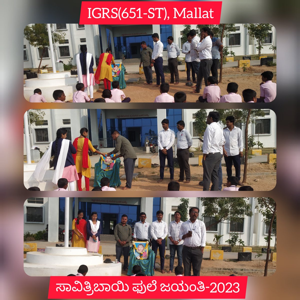 igrsMallat651's tweet photo. ಸರ್ವರಿಗೂ 
ಭಾರತ ದೇಶದ ಪ್ರಪ್ರಥಮ ಮಹಿಳಾ ಶಿಕ್ಷಕಿ, ಹೆಣ್ಣುಮಕ್ಕಳಿಗೆ, ಶೂದ್ರಾತಿಶೂದ್ರರಿಗೆ ಅಕ್ಷರ ಕಲಿಸಿದ, ಅಕ್ಷರದ ಅವ್ವ ಮಾತೆ ಸಾವಿತ್ರಿಬಾಯಿ ಫುಲೆ ಯವರ ಜಯಂತ್ಯೋತ್ಸವದ ಶುಭಾಶಯಗಳು.
@Captain_Mani72
@SWDGok
@kreisemahithi https://t.co/FmQx7PtMb5