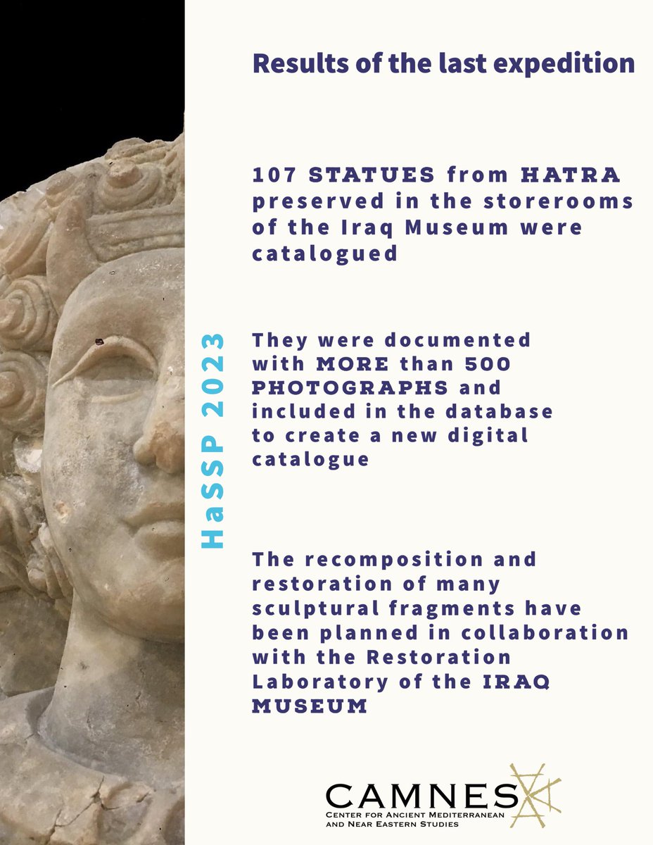 Hatra_IAE's tweet photo. The new season of the #HaSSP is starting. This is a small remind of what we have done in 2020. Follow us in our works.
#hatra #iraq #iraqmuseum #sbah #archaeology #iraqarchaeology #heritage #parthian https://t.co/G0hpcNBjQs