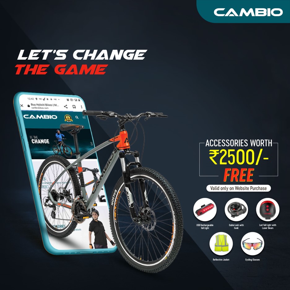 CambioBikes's tweet photo. Ride the revolution of cycling with Cambio and forget the world behind.
Made for the real riders!
Shop now.
.
#CAMBIO #cambiolook #Premiumbikes #Cambiobikes #cambiomeanschange #mtbbicycles #ride #ExperienceMore #change #chandigarh https://t.co/O4luywgcKW