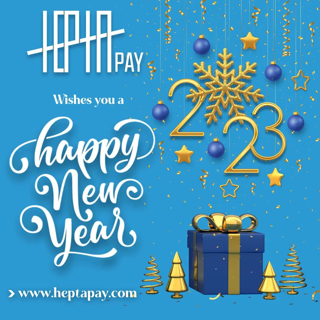HeptaPay's tweet photo. Happy New Year 2023!
#KOT #rwot #heptapay #onlineatm https://t.co/Pep8kqVzBk