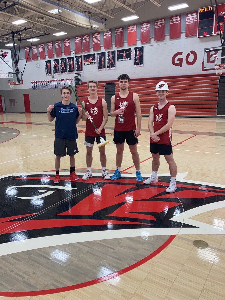 Weekly Awards:
Hard Hat - Jacob Streed.                Windex Cleaner - Blake Schoolmeester.                                      Mop Award - Sam Raitz.                    Rambow Practice Player of the Week - Tyler Evans.                                Cards home on Friday