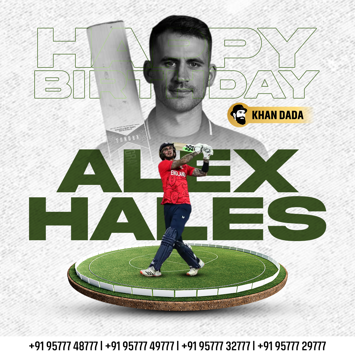 Happy Birthday Alex Hales         