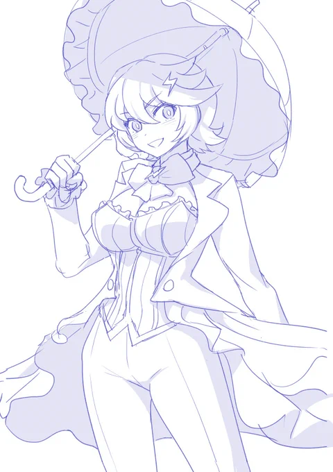 らくがき#ドッジ弾子 