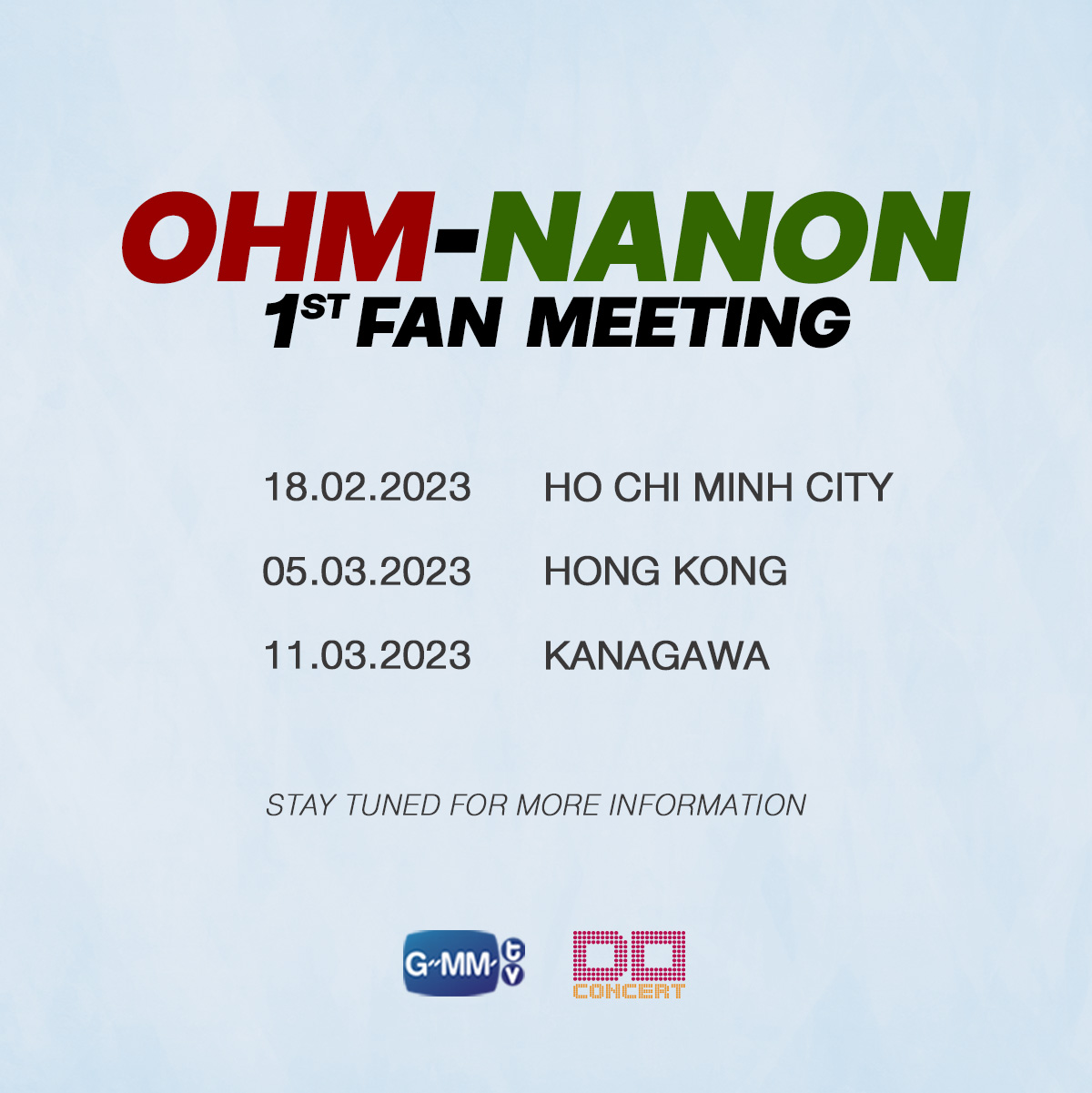 直筆サイン】OHMNANON 1st FANMEETING IN JAPAN 男性タレント