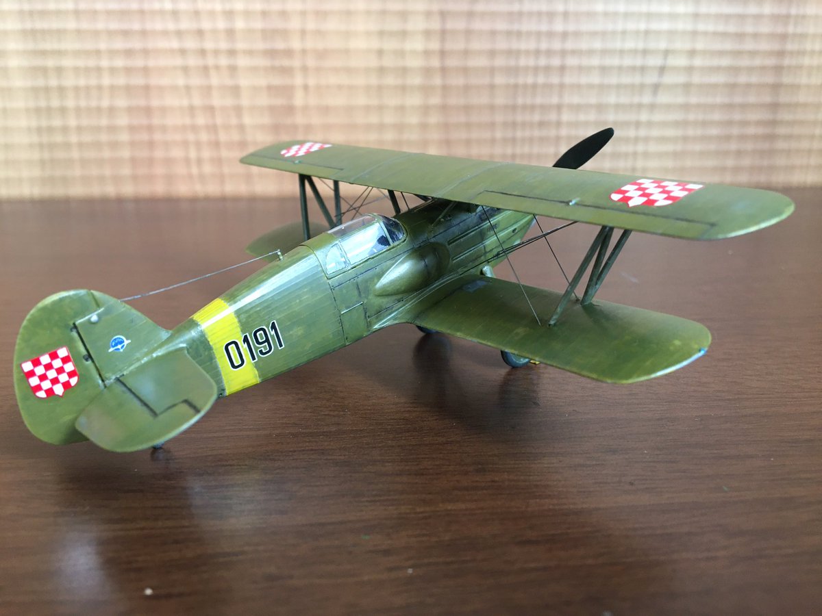 Uojx0mqxwI0FbTp's tweet photo. きょうはあおぞらです。ひあたりはあたたかいです。
Avia 534 Croatian Air Force 1942
AVIA B-534 92080
1:72 SCALE AIRCRAFT SERIES
#rsmodels https://t.co/GaNfHxy57n