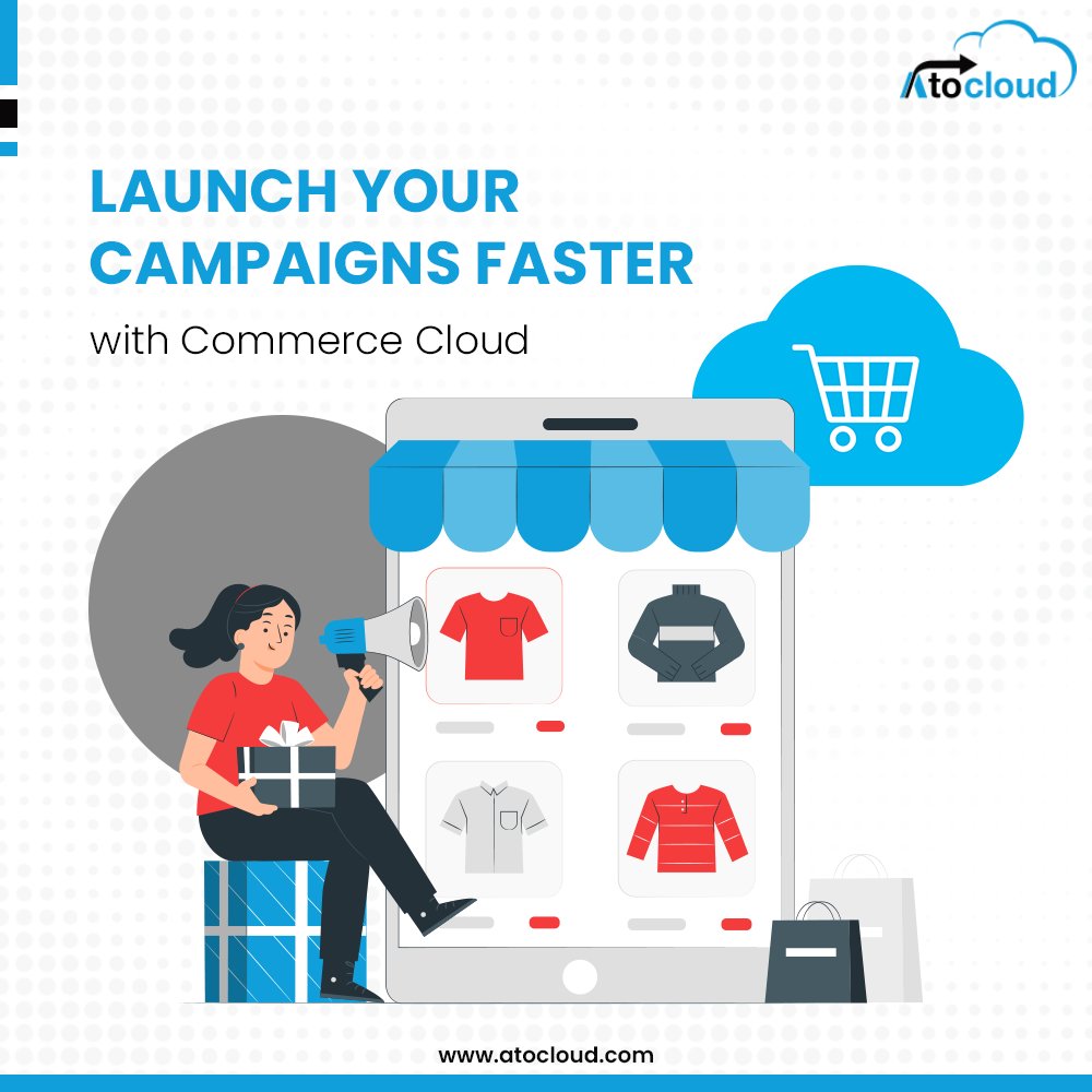 AtoCloud1's tweet image. Facing huge costs while managing your eCommerce store? #SalesforceCommerceCloud allows you to enhance sales and simultaneously reduces cost. It offers detailed customer insights, intelligent forecasting, and a customized shopping experience.

#Atocloud #commercecloud