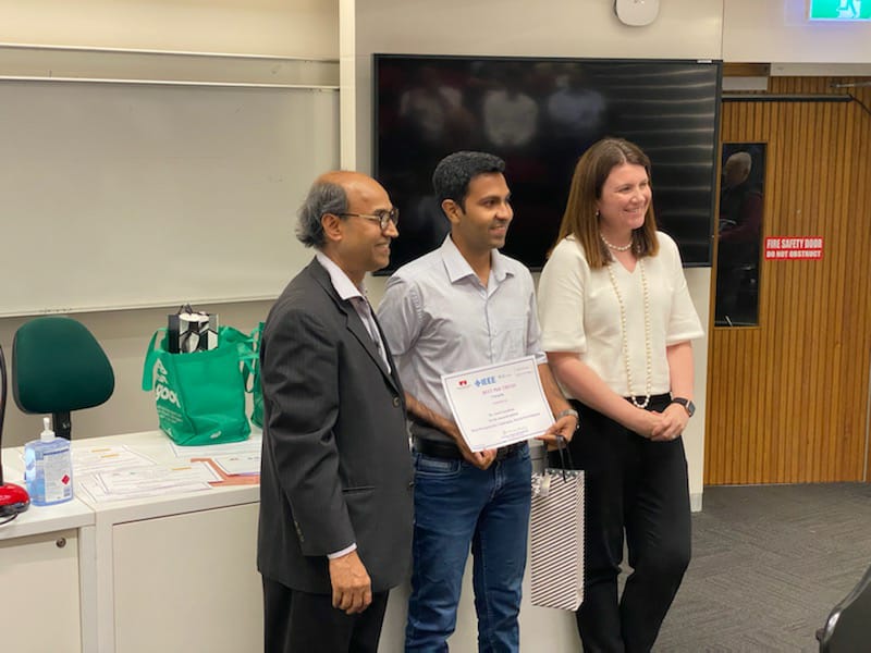 daag123's tweet photo. It is one of my greatest achievements, winning the Best PhD Thesis Award 2022 by the IEEE Sensors Council NSW Chapter.

Special thanks to my supervisor Prof. Sarath Kodagoda, co-supervisors Dr. Karthick Thiyagarajan and Dr. Lasi Piyathilaka. https://t.co/nlDbJoddCT