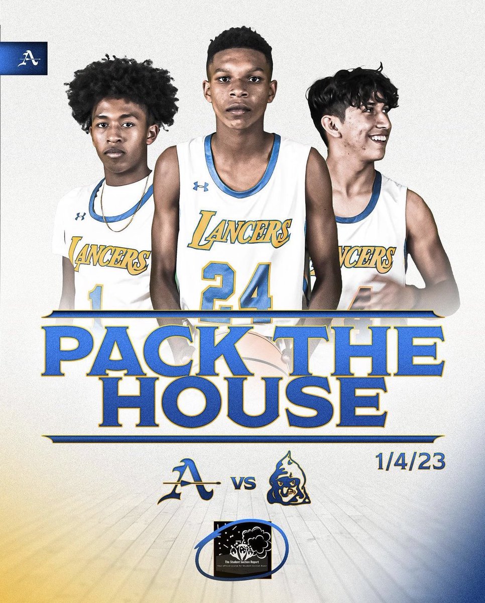 DAWG POUND it’s time to show up and show out! We will be getting a special visit from @StudentSectRep #packthepound @AmatLancer @AmatBasketball