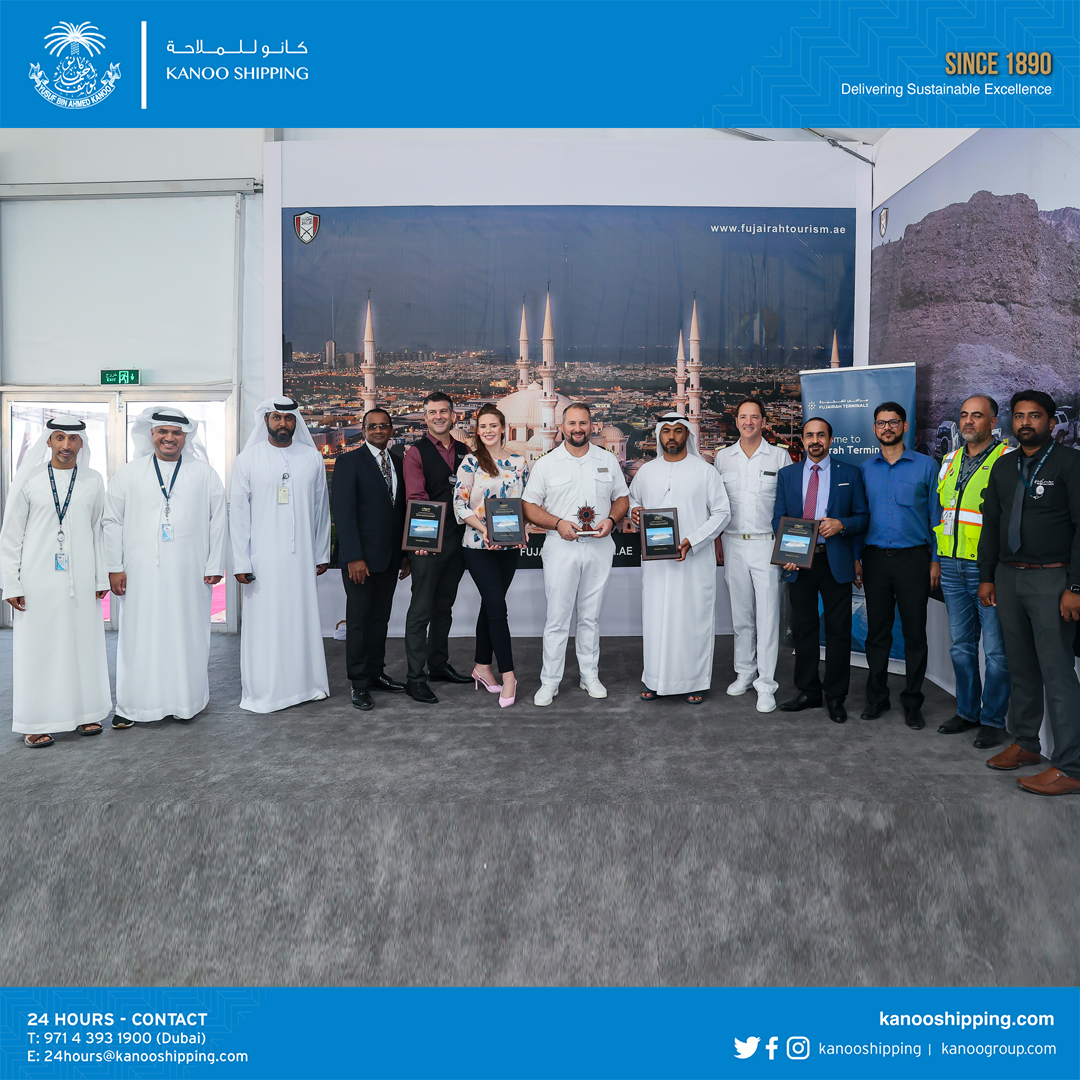 KanooGroup_UAE's tweet photo. Congratulations Kanoo Shipping for being appointed as Agent for the maiden call of the MV “Seven Seas Explorer” at Port of Fujairah!
#KanooShipping #SSExplorer #SevenSeas #Fujairah https://t.co/3n9kOJf6b4