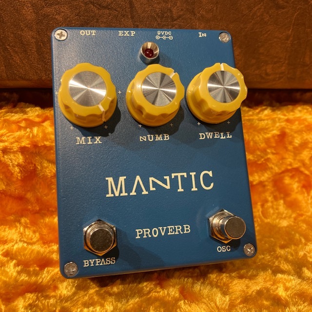 Mantic Effects Proverbニューカラーで入荷しました。上質なリバーブサウンドになぜか発振機能を搭載させてしまったやっぱり変態的ペダル。一度踏めばクセになるかも。ぜひお試しください。shop.miyaji.co.jp/SHOP/ka-g-1229…