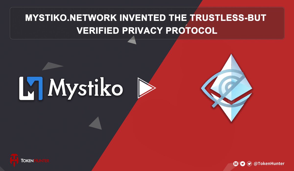 _TokenHunter's tweet photo. 🔦@MystikoNetwork just invented the trustless-but-verified privacy protocol.

Key advantages🔴
- Security
- Decentralization
- Precision

✈️More Details https://t.co/dSzixqTUqh https://t.co/IuXltjVzUd