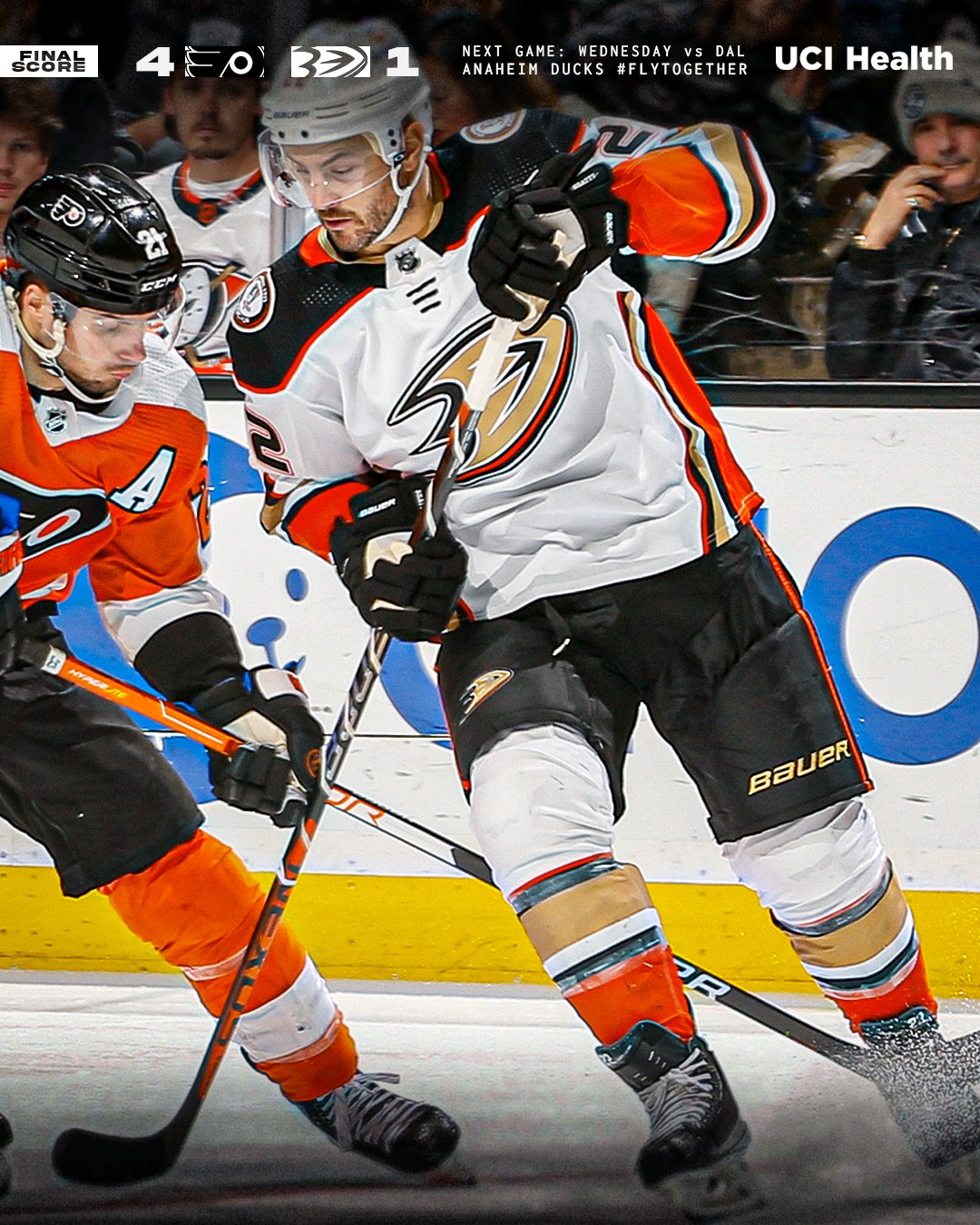 Anaheim Ducks on X: Celebrating the Year of the Rabbit during warmups.  #FlyTogether  / X