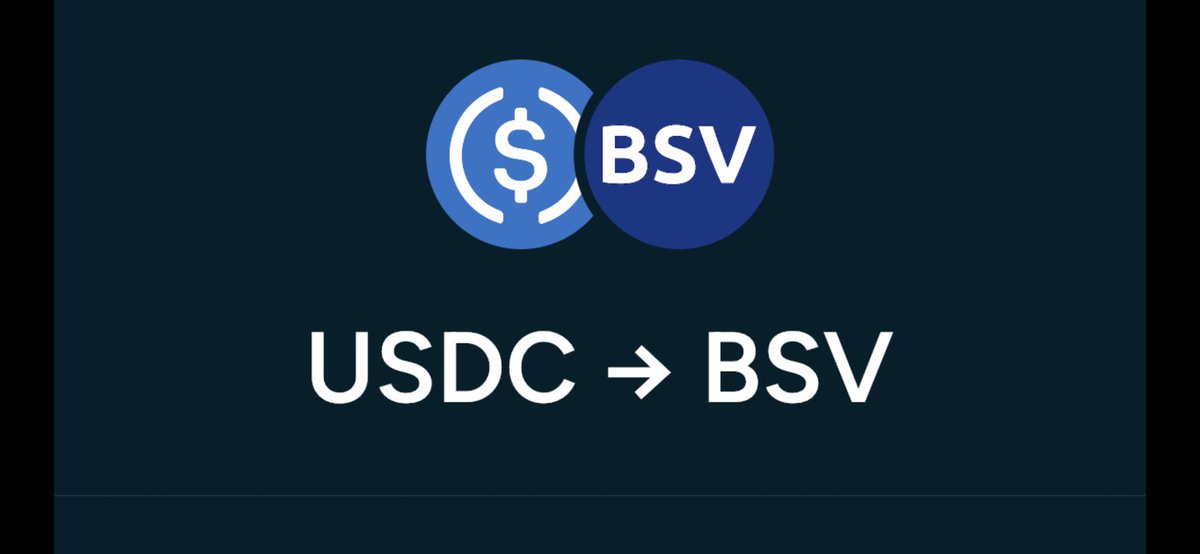 lcarrion80's tweet photo. Streaming Money

The Biggest Breakthrough in online payments since PayPal
#HandCash:
$BSV ↔️ $USDC
#USDC ↔️ #BSV 
via @HandCashApp
#StreamingMoney
#MoneyGoesLive

✅ https://t.co/LjCzOOhznU

+Info: https://t.co/FbVl4cgmMH https://t.co/e7E4h5flHY