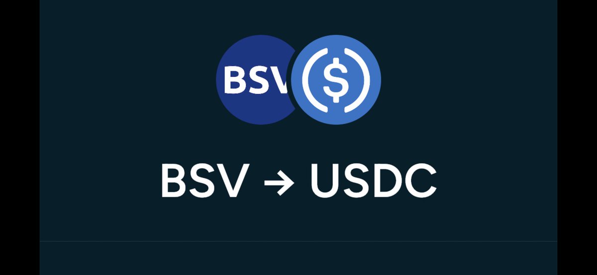 lcarrion80's tweet photo. Streaming Money

The Biggest Breakthrough in online payments since PayPal
#HandCash:
$BSV ↔️ $USDC
#USDC ↔️ #BSV 
via @HandCashApp
#StreamingMoney
#MoneyGoesLive

✅ https://t.co/LjCzOOhznU

+Info: https://t.co/FbVl4cgmMH https://t.co/e7E4h5flHY