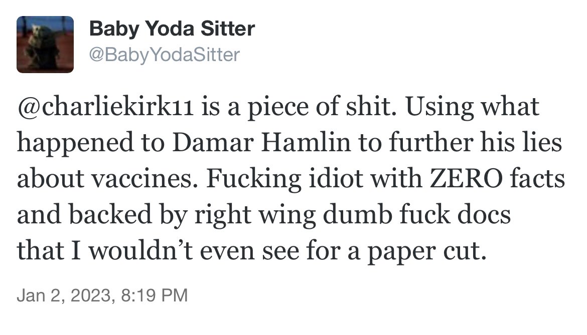 Yeah, Charlie Kirk is all of that.