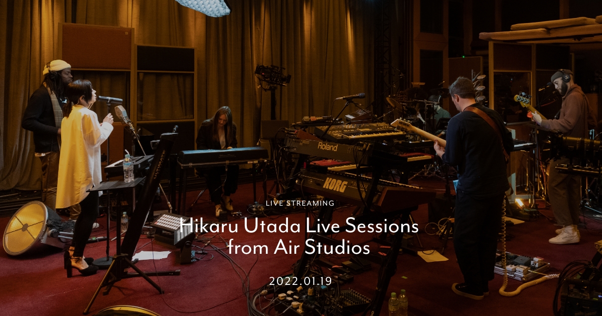 hikkicom's tweet photo. #宇多田ヒカル
#LSAS2022
『Hikaru Utada Live Sessions from Air Studios』
ライブ音源絶賛配信中です。
https://t.co/ywMs7BUays
映像はNetflixで。
https://t.co/oEKKS9lnDZ
その中から1曲
『BADモード』がYouTubeで観れます。
https://t.co/OILXP0Rs4P
https://t.co/Dvb8FCm6d3 https://t.co/L2cWx4LCk0