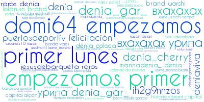 🔥 TOP de ReTweets en #Denia ultimas 24 horas 
🥇 @domi64:    7   RT 🔥 
🥈 @Denia_Gar_:    4   RT 🔥 
🥉 @Denia_cherry:    3   RT 🔥 
 @marinadenia_:    3   RT 🔥 
 @deniaviva:    2   RT 🔥