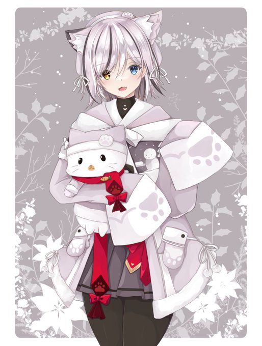 雪遊びイレムのカラーリングとお洋服がとてもかわいい🐱☃

#EternalReturn #エターナルリターン #ER_Fanart 