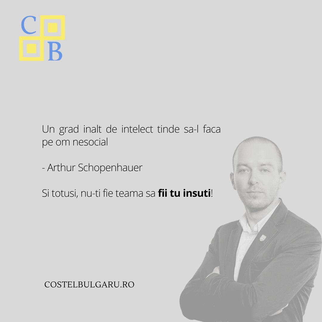 costelbulgaruro's tweet image. Majoritatea se nasc originali, insa sfarsesc prin a muri o copie, in incercarea de a fi pe plac tuturor...

Nu-ti fie teama sa fii tu insuti! Asta te face sa ramai original!

#performanta #risc #intelect #nesocial #teama #libertate #esec #frica #emotii #educatie #costelbulgaru