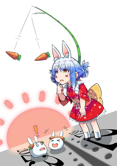 うさぎ年 #ホロライブ #兎田ぺこら  