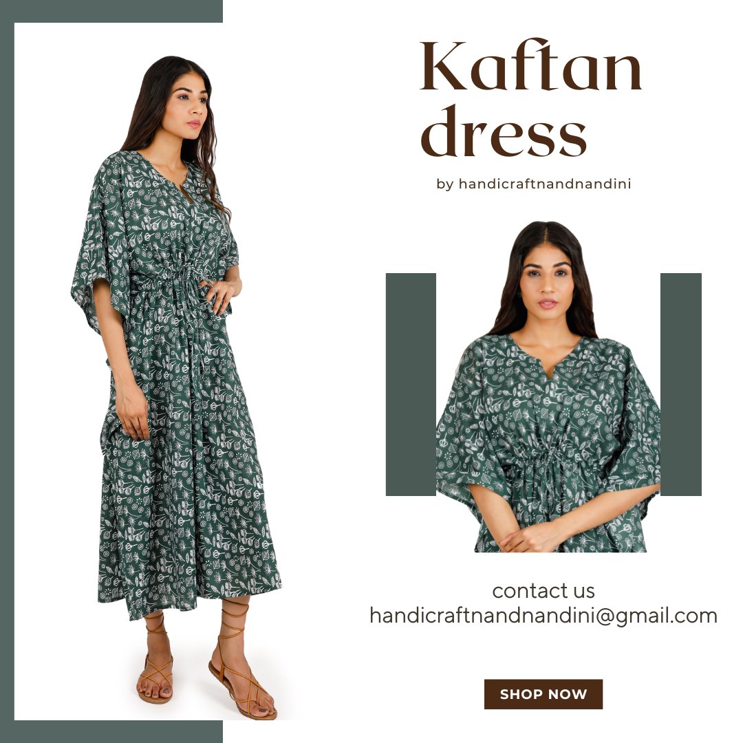 Easy, breezy, flowy, and comfortable kaftans to wear while lounging at home and indulging in activities.

#summerdresses #kaftanpatterns #casualsummerdressing #nandnandinihandicraft #floralprint #internationalimports #internationalexport
#loosedress
#longskirtfashion