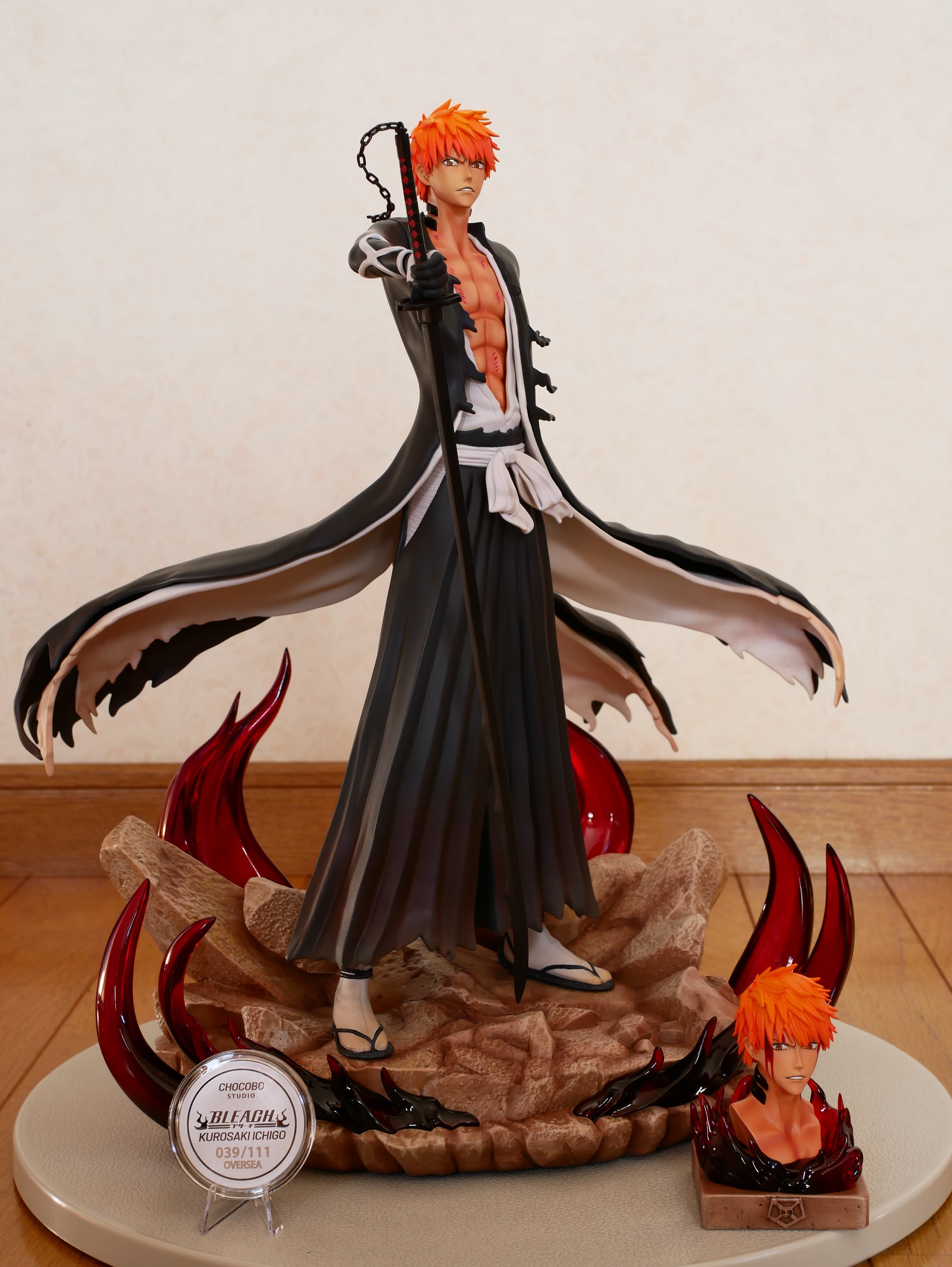 Chocobo Studio 黒崎一護 BLEACH 1/6 フィギュア PRE-ORDER CHOCOBO Studio - BLEACH Chain Ichigo Kurosaki 1/6
