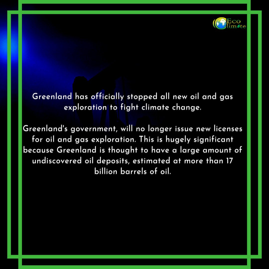 EcoClimateA's tweet photo. "Greenland suffers from negative impacts of climate change. Warming temperatures are accelerating the melting of the Greenland Ice Sheet, the second-largest ice sheet in the world (the first is the Antarctic ice sheet) which covers about 80% of the country’s surface." #Climate https://t.co/gKyVwTs4qE