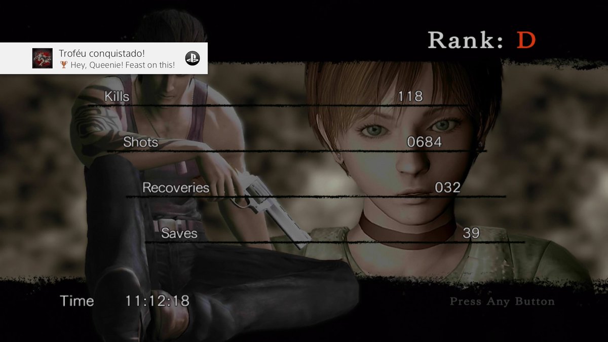 true_Skynet's tweet photo. Resident Evil 0
Hey, Queenie! Feast on this! (Bronze)
Defeat Queen Leech. #PS4share https://t.co/0w1wp0TTvc https://t.co/6GqXtSbWI9