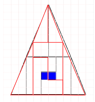 IsitaPoem's tweet photo. @pickover They don't seem to be identical. I turned left one red and dropped on top. https://t.co/5es8DIBeLZ