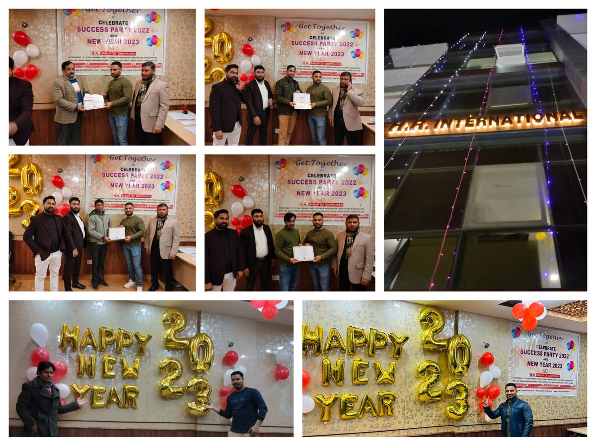 hrinewdelhi's tweet photo. Celebrate Endings 2022 - For They Precede New Beginnings 2023!!

#NewYear #HappyNewYear #NewyEarsEve #NewYearsDay #NewYears2023 #Bye2022 #Welcome2023 #DoneWith2022 #NewYearsResolution #NewYearParty #Goals #HolidaYcrazy #HRFamily
@hrinewdelhi @HRInternationa6 @Hrdiagnostic https://t.co/A1aaeRiXWt