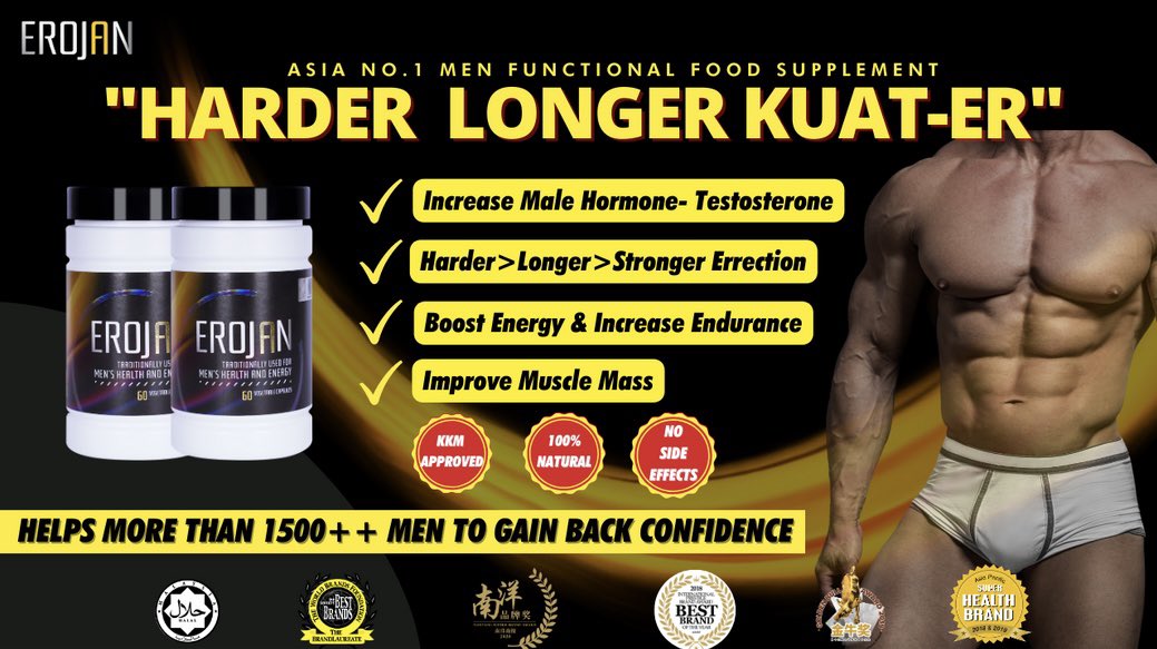 James_erojan's tweet photo. Malaysia No.1🥇 men health supplements which can helps you to gain back your confidence as a ���Real Man”😋

You only have to take 2 capsules 💊 a day and you will get extra POWER‼️

DM me now to know more, and get 1 to 1 consultation on your “secret problems”‼️ https://t.co/KNK9sKTcKQ