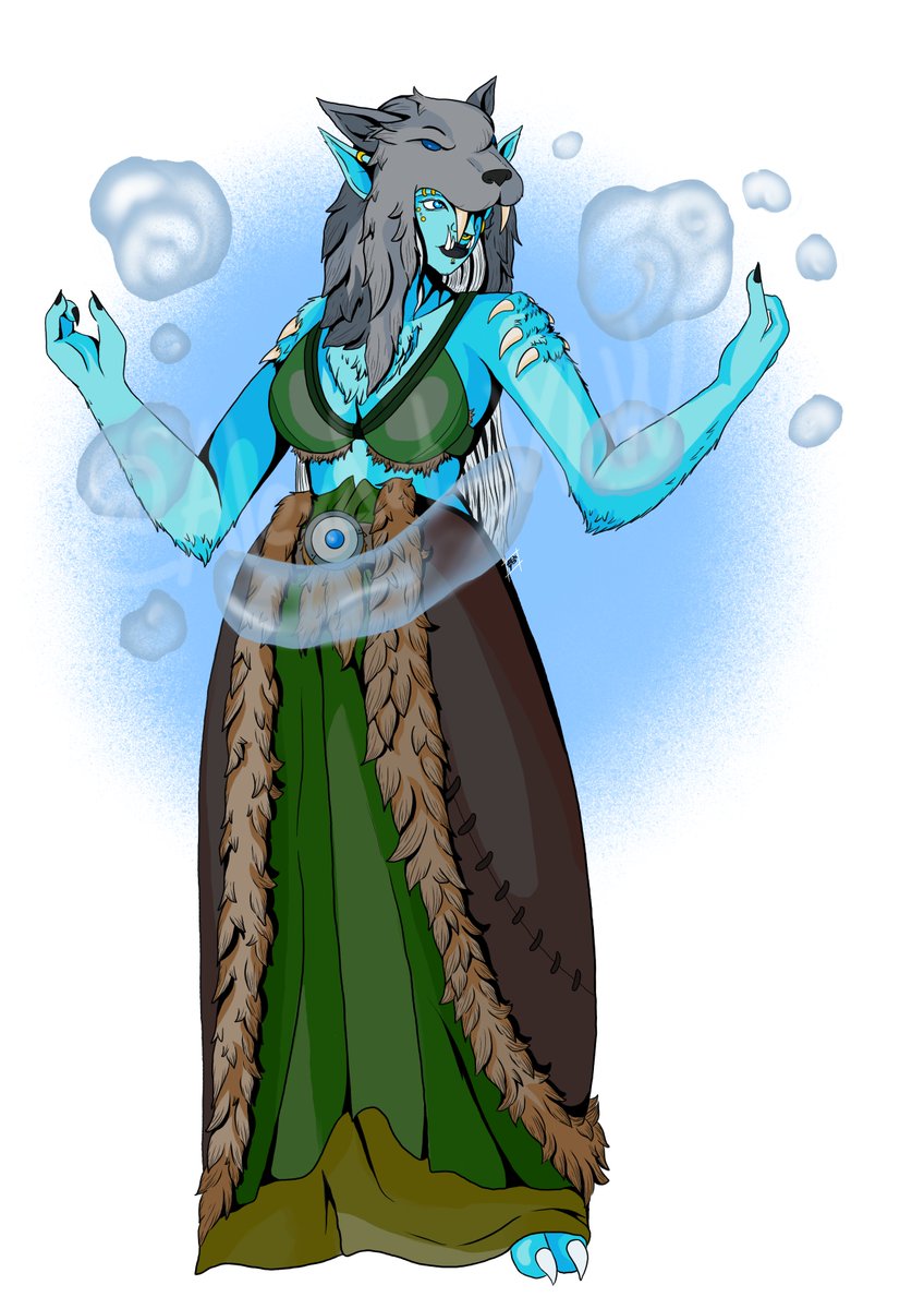 KyarytaArt's tweet photo. Trying to give a bit more detail (and full body)
Xie'wa is the winner for the first drawing of the year :D
#Troll #Drakkari #Icetroll #Warcraft #WarcraftOC #WarcraftArt #WorldofWarcraft #OC #Water https://t.co/m1F4NrTMwF