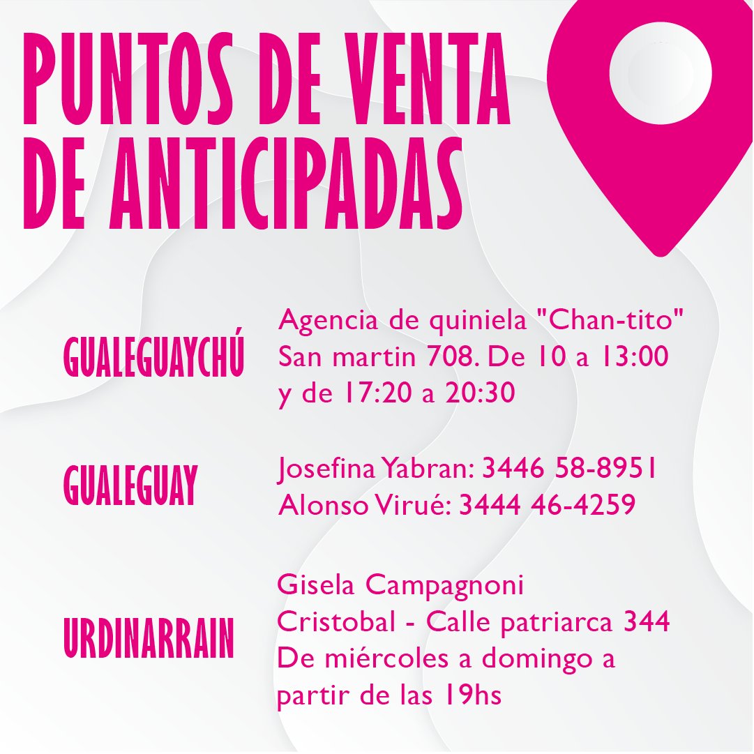 FDBLARROQUE's tweet photo. ANTICIPADAS --> PUNTOS DE VENTA 👻

#FDBladespedida https://t.co/22w1IcaW1a
