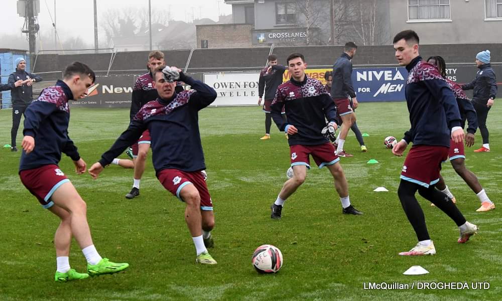 DroghedaUnited's tweet photo. Great to be back.

🟣🔵 #WeAreDrogs | #OurTownOurClub https://t.co/dCXz3CLMUC