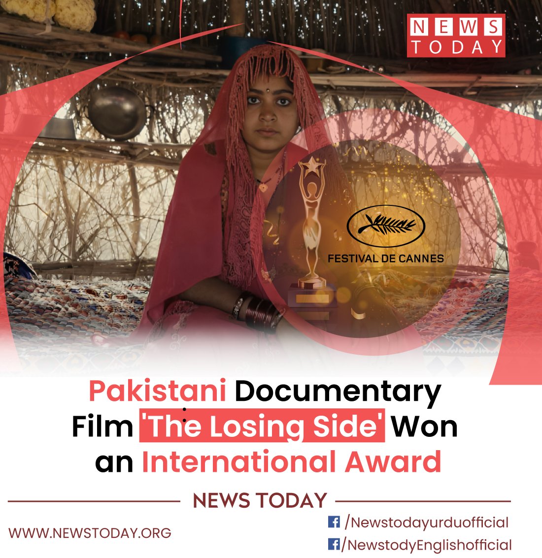 newstoday_org's tweet photo. The documentary film 'The Losing Side' won the best human rights film award at the international 'Cannes World Film Festival'.
Visit Now
https://t.co/5PCfAywAYZ
#newstoday #Breakingnews #film #documentaryfilm #LosingSide #TheLosingSide #filmaward #awards https://t.co/jM50ak4dPI