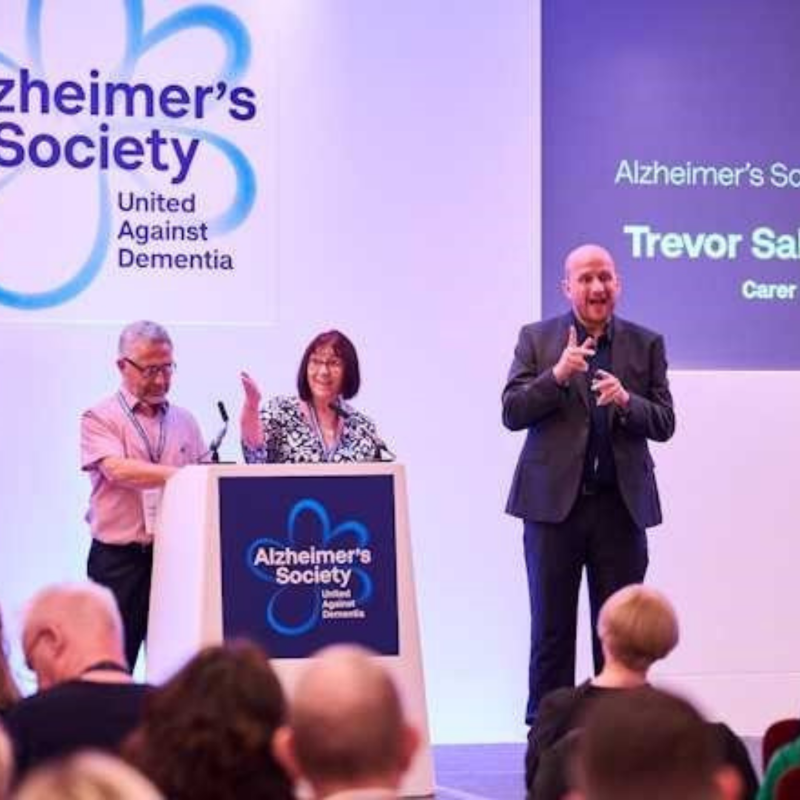alzheimerssoc's tweet photo. Early bird registration for our 2023 annual conference is now open! Book to join in person or online 👇

We’re very excited to announce that Gina Airey, who is living with dementia, and Trevor Salomon, a Carer, will be returning to host our conference this year.