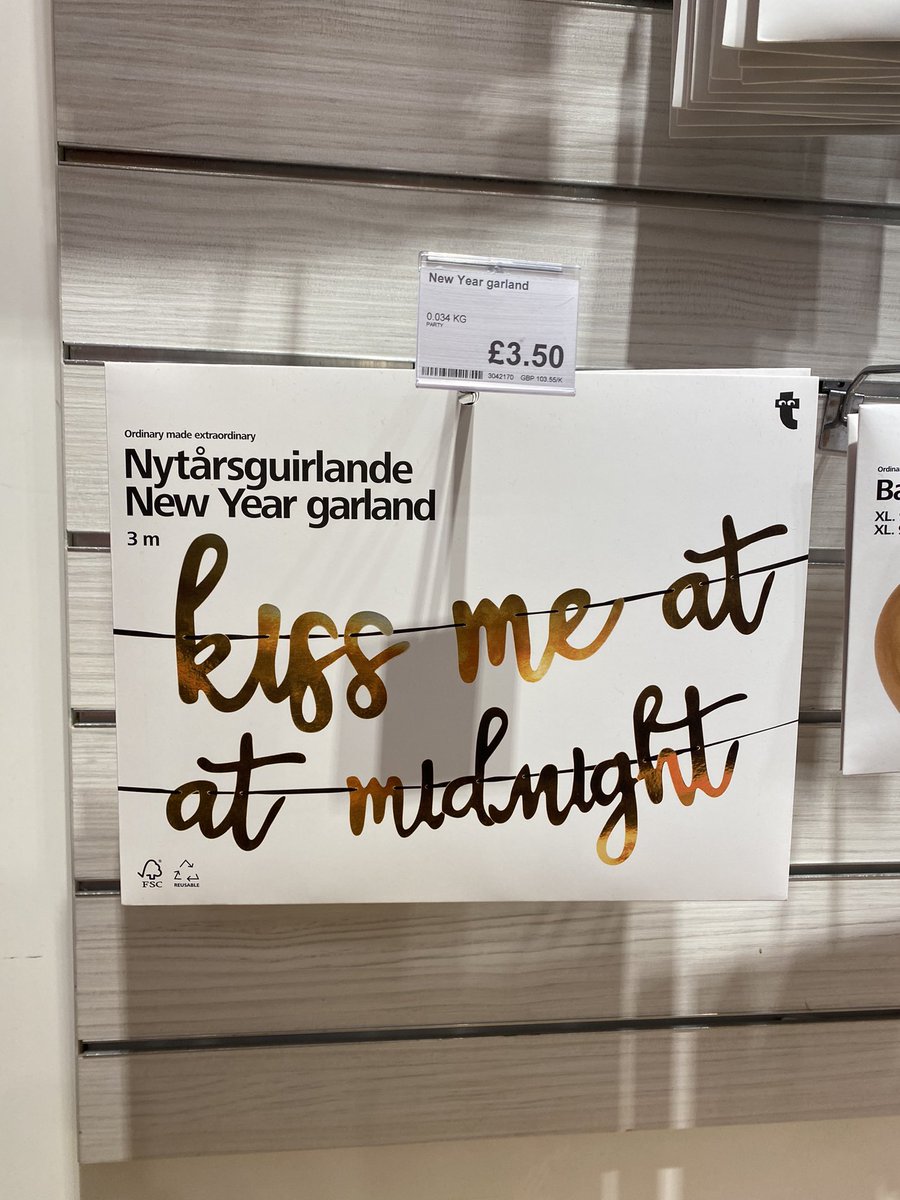 The importance of proofreading your packaging… 

#NewYear #happynewyear #typo