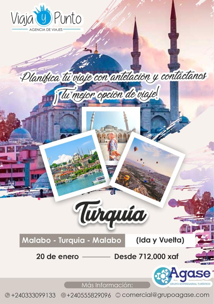Ofertas para Malabo- Turquía 
🇬🇶✈🇹🇷
#primerviaje2023 #viajar
