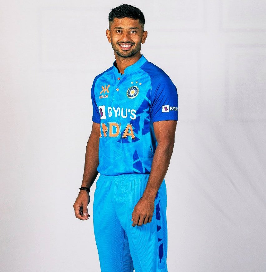 CricketMAN2 on Twitter: "Rahul Tripathi in the photoshoot of team India ...