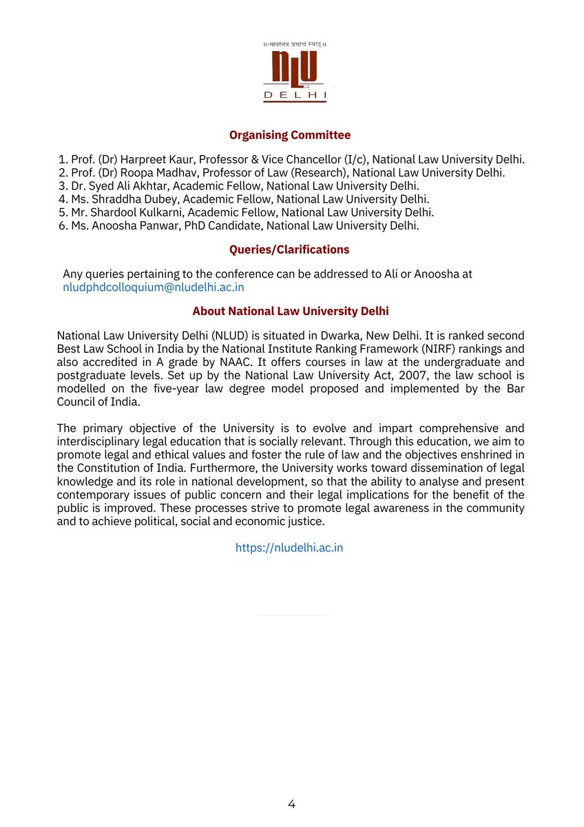 National Law University Delhi tweet media