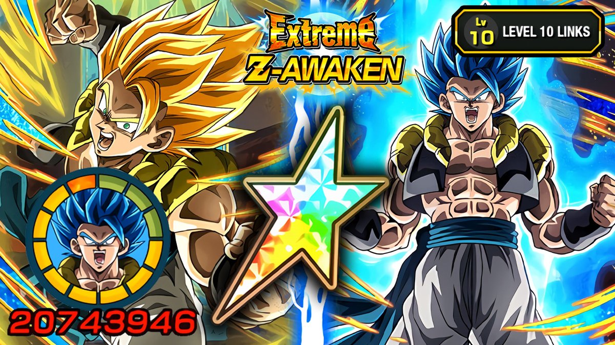 THIS IS UNBELIEVABLE! LEVEL 10 LINKS Gogeta Blue & Super Gogeta! (DBZ  Dokkan Battle) 