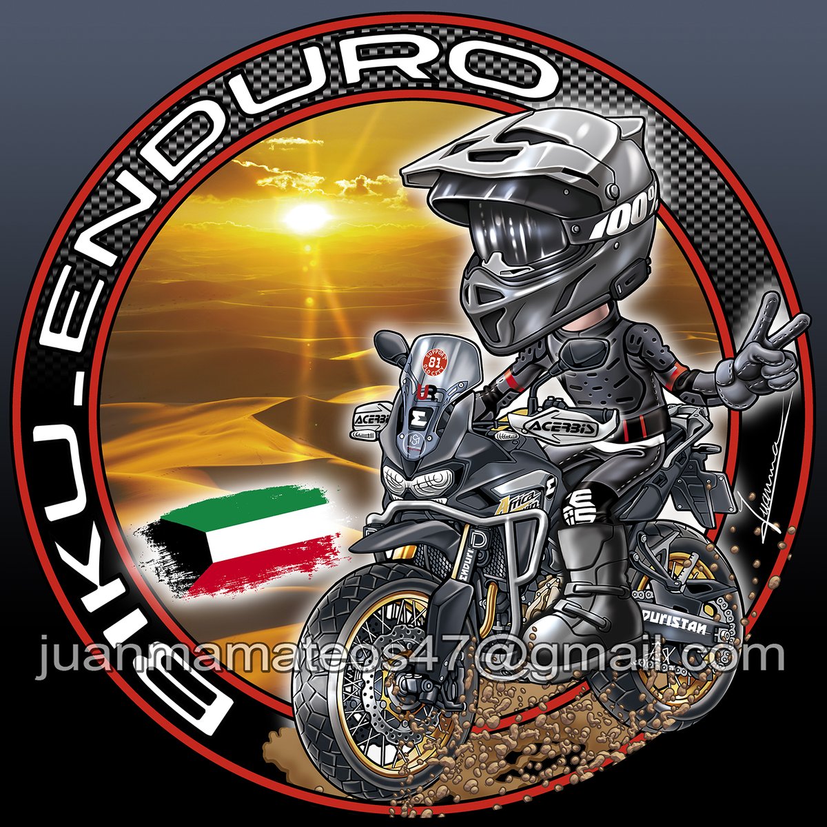 Nueva ilustración realizada para biku_enduro@hotmail.com. Un fuerte abrazo compañero.
#moto  #motoruta  #motoaventura  #mototrail  #honda  #africatwin  #ilustracion