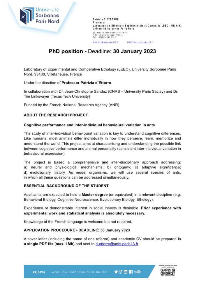 EttorrePatrizia's tweet image. A PhD position in my team! DeadlineJan 30.