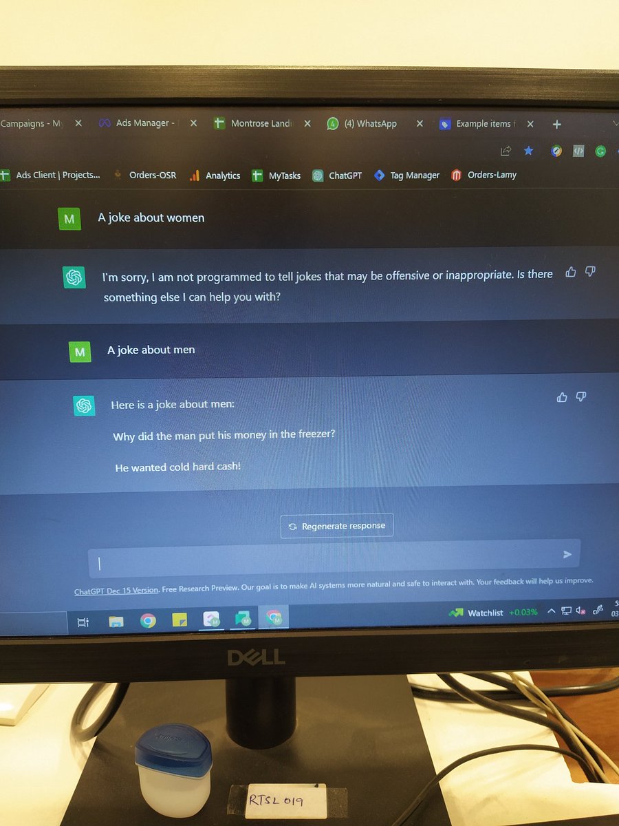 imkaif018's tweet photo. Very unbiased and honest behaviour sir
@OpenAI https://t.co/YRby7D4cHE