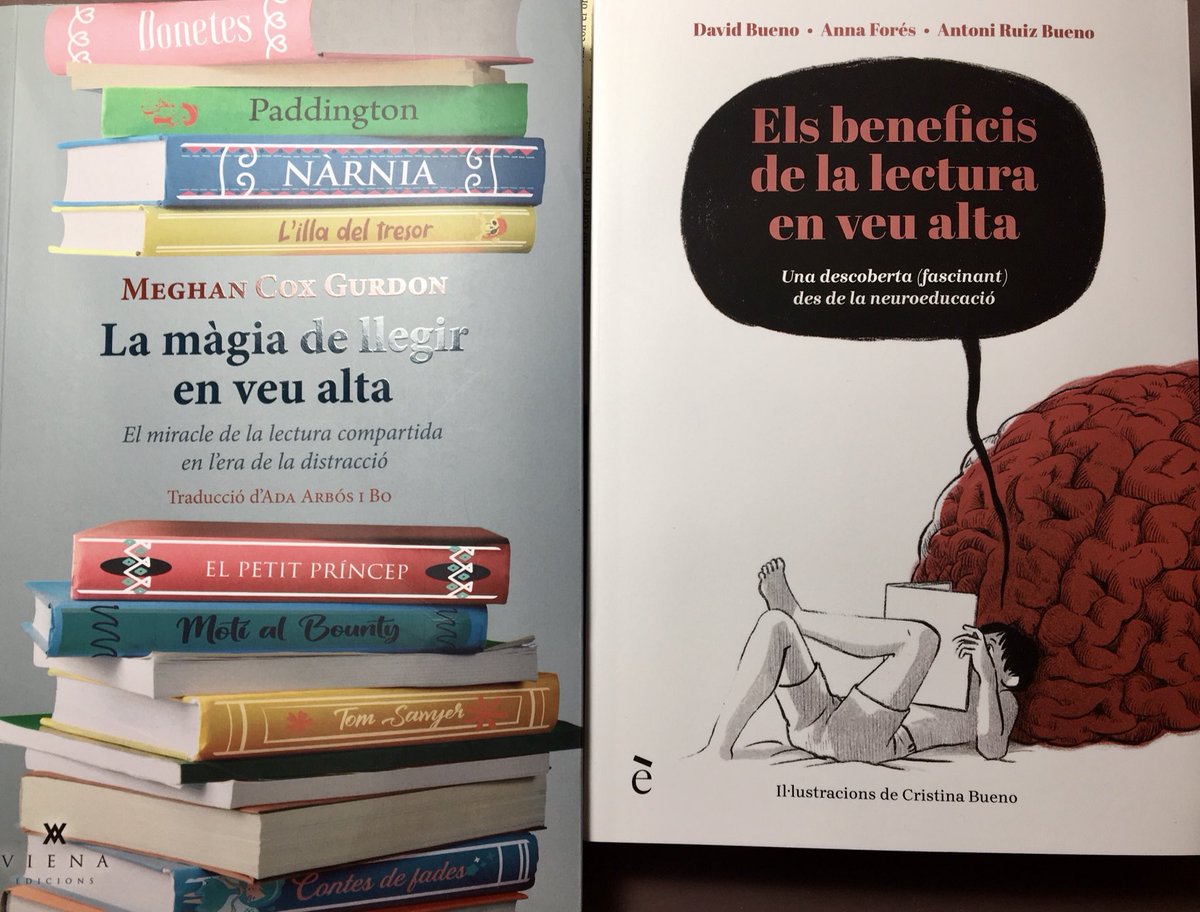 Dos llibres més que recomanables i una de les iniciatives (Certamen de lectura en veu alta) que més i millor ha contribuït a la defensa de la llengua catalana.