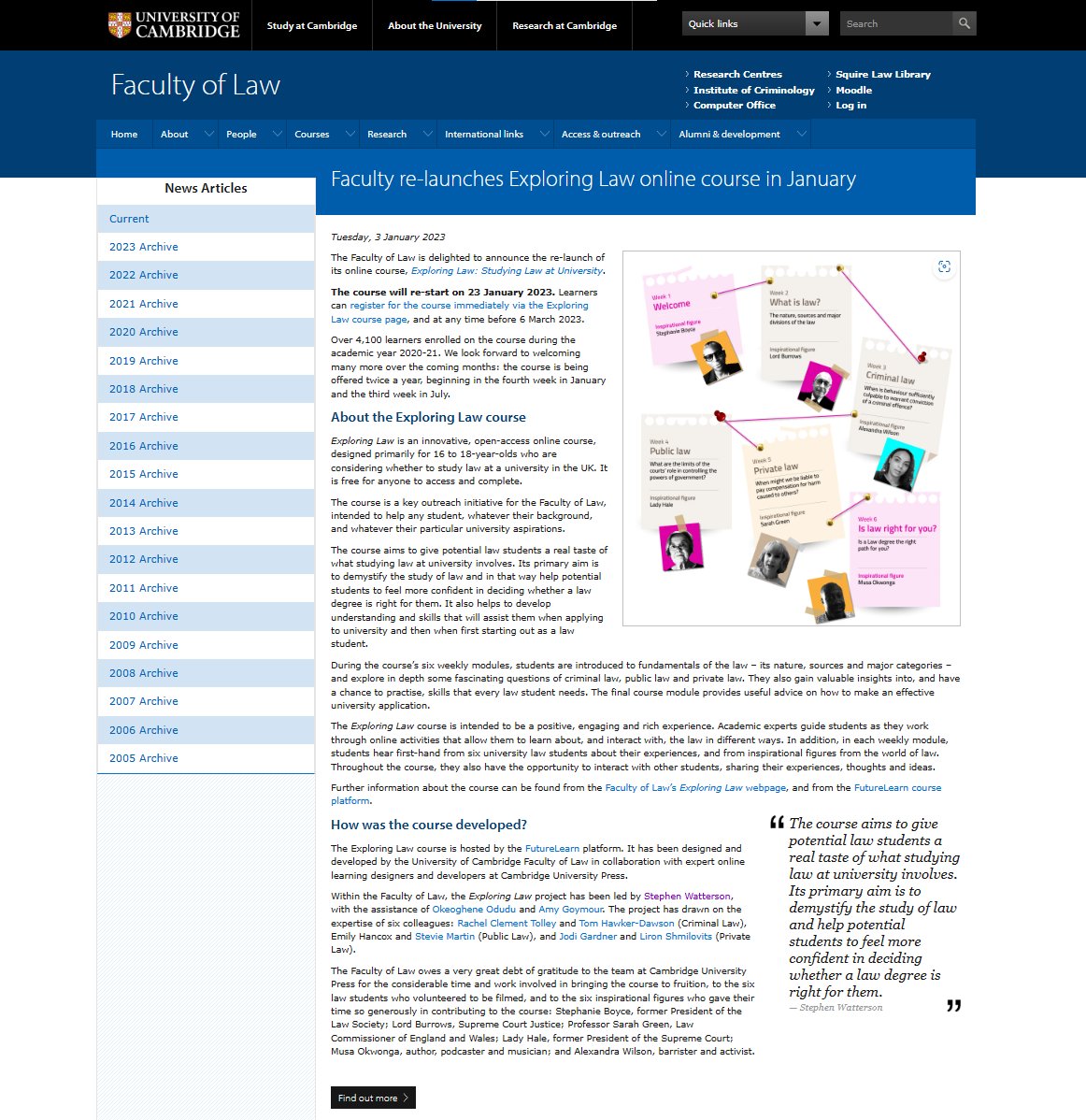 Faculty of Law tweet media