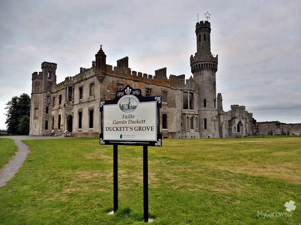 Ducketts Grove in County Kildare #Ireland is said to be haunted by a banshee, summoned by the scorned lover of William Duckett in the 1660's. It's dreadful wails foretold sudden death within the cursed family. #IrishFolklore #legend #DarkTourist