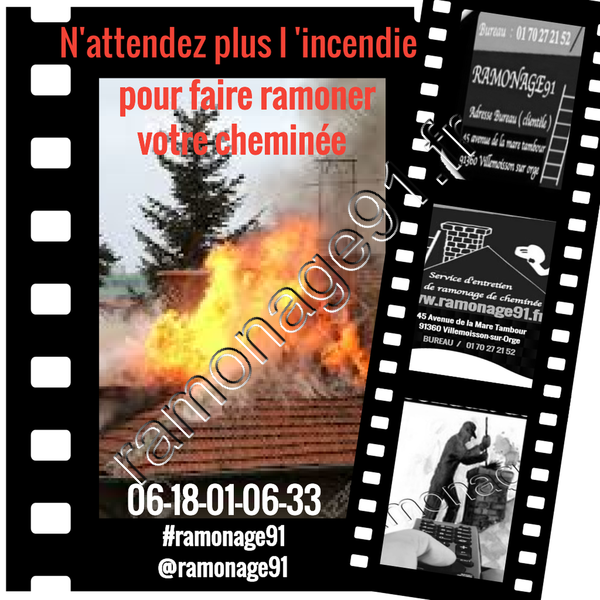 ramonage91's tweet image. N&apos;attendez plus l &apos;#incendie ! Le #ramonage est une obligation réglementée par arrêté préfectoral ou municipal. Obligatoire deux fois par an pour le #conduit de #cheminée  de #toit, #poêle à #bois et #insert - une fois par an pour la #chaudière #gaz #fioul #ramonage91 #ramoneur91