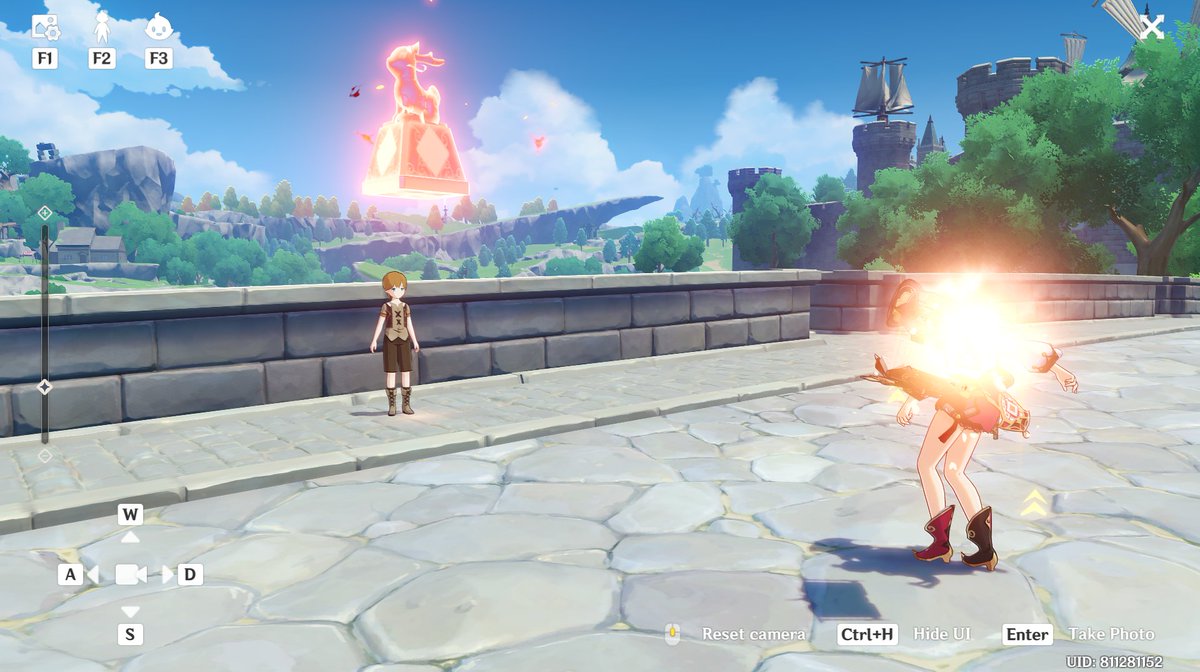 yanfei gets exploded by timmie's god power